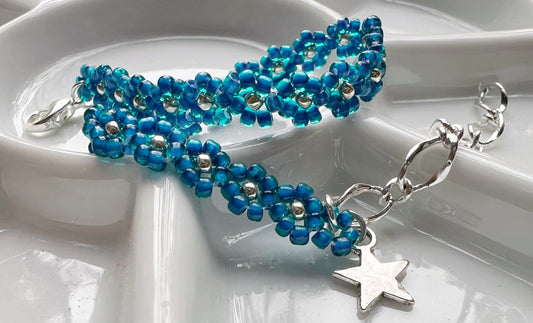 Caribe blue bracelet