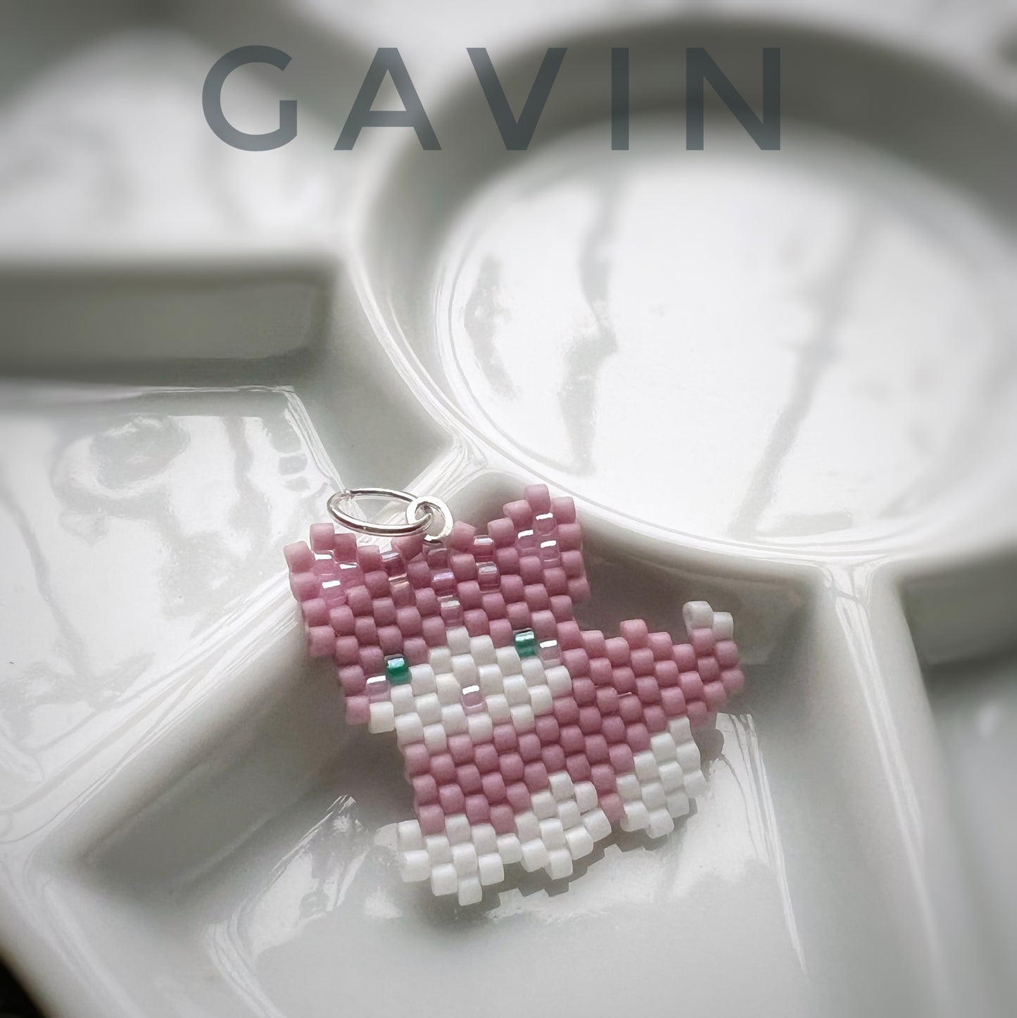 Gavin kitty cat necklace