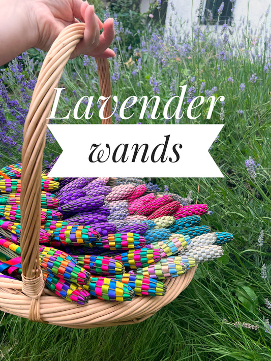 Lavender wands