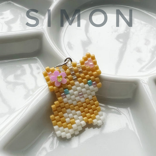 Simon kitty cat necklace