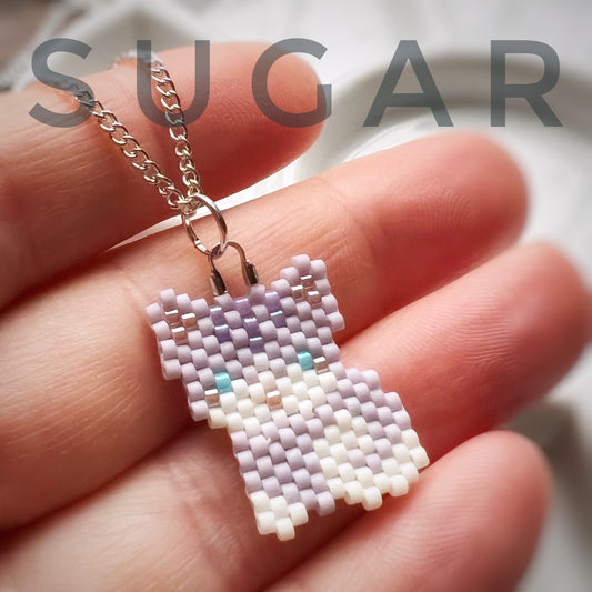 Sugar kitty cat necklace