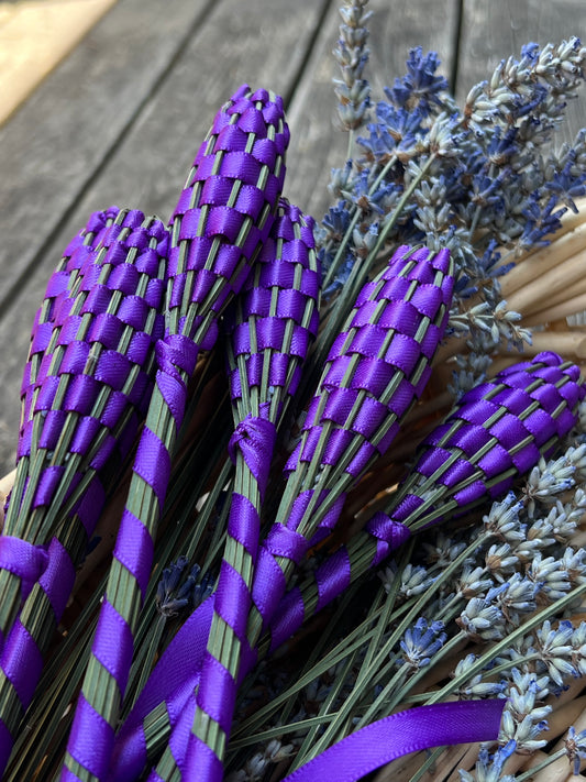 Lavender wands