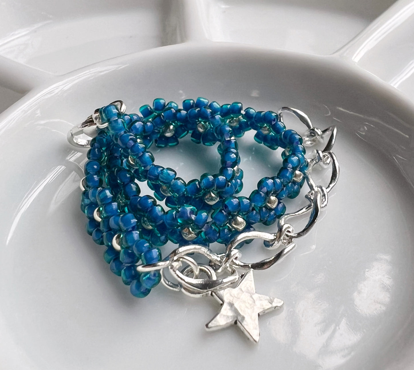Caribe blue bracelet