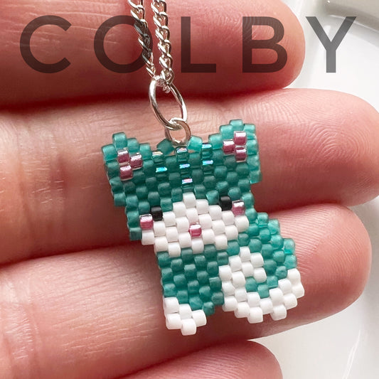 Colby kitty cat necklace