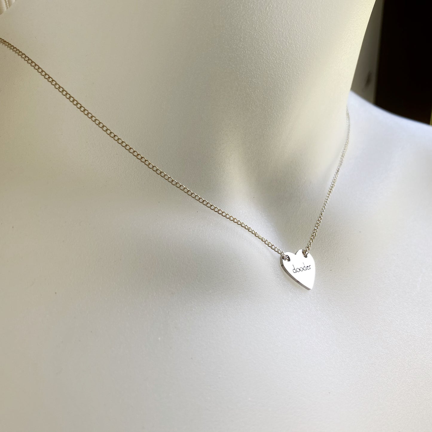 Dooder Heart Necklace -Glitter4Good