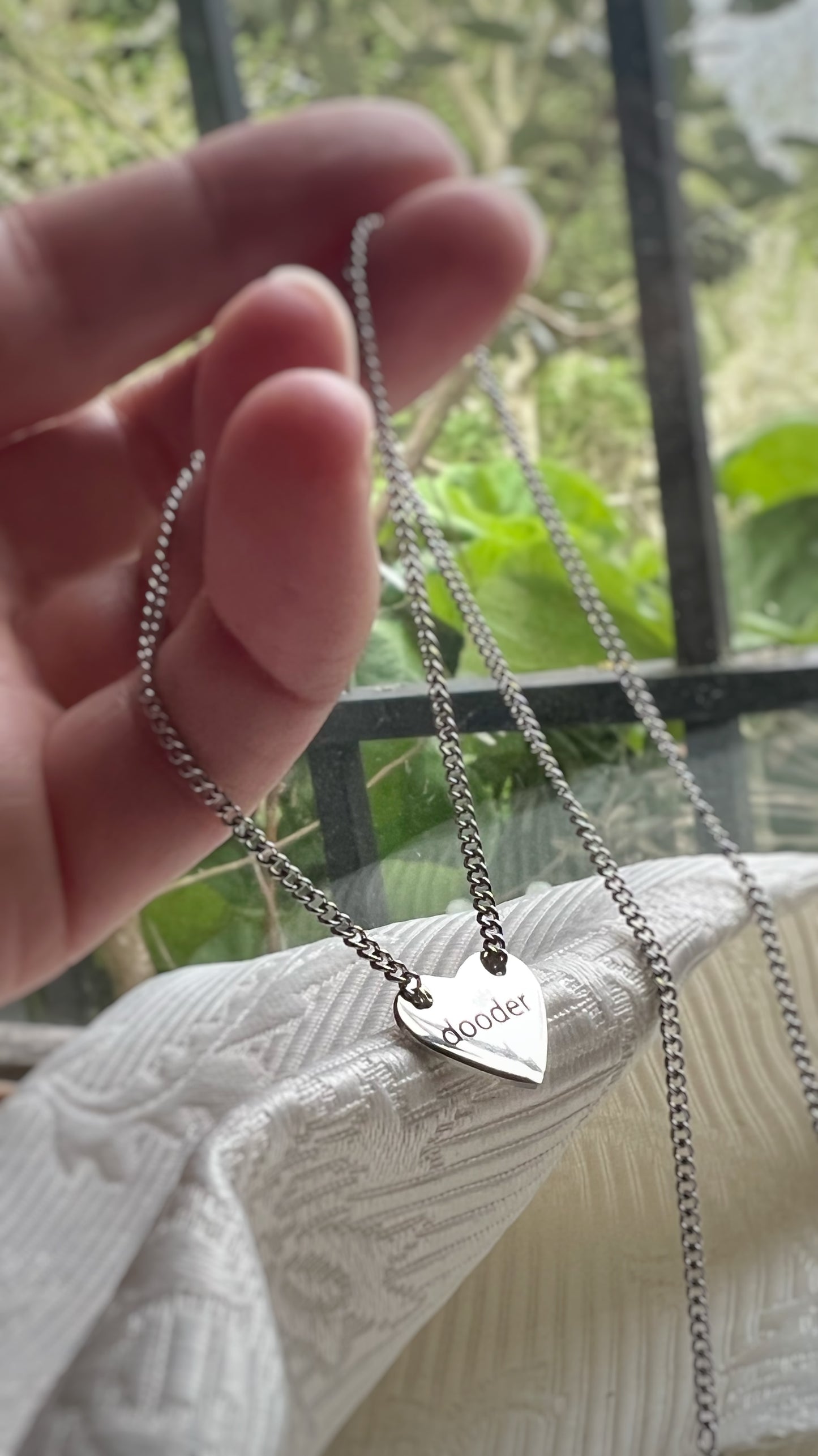 Dooder Heart Necklace -Glitter4Good