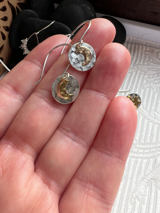 Moonglow Earrings. The Celestial Collection.