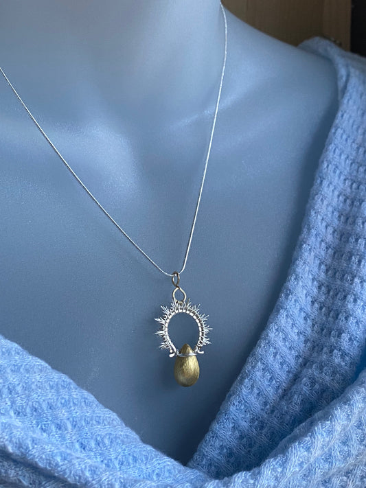 Sun Drop Necklace. The Celestial Collection.