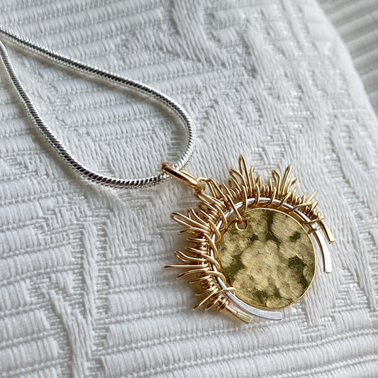 Sunset Necklace. The Celestial Collection.