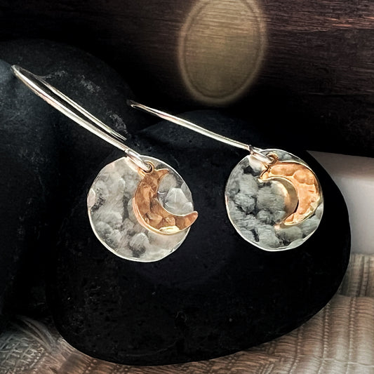 Moonglow Earrings. The Celestial Collection.