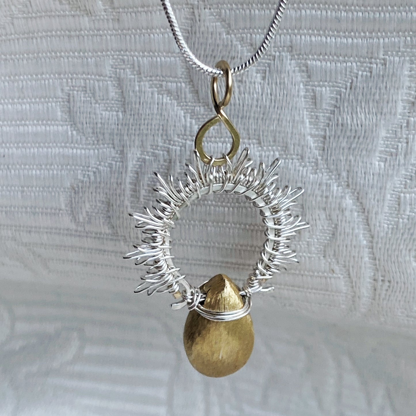 Sun Drop Necklace. The Celestial Collection.