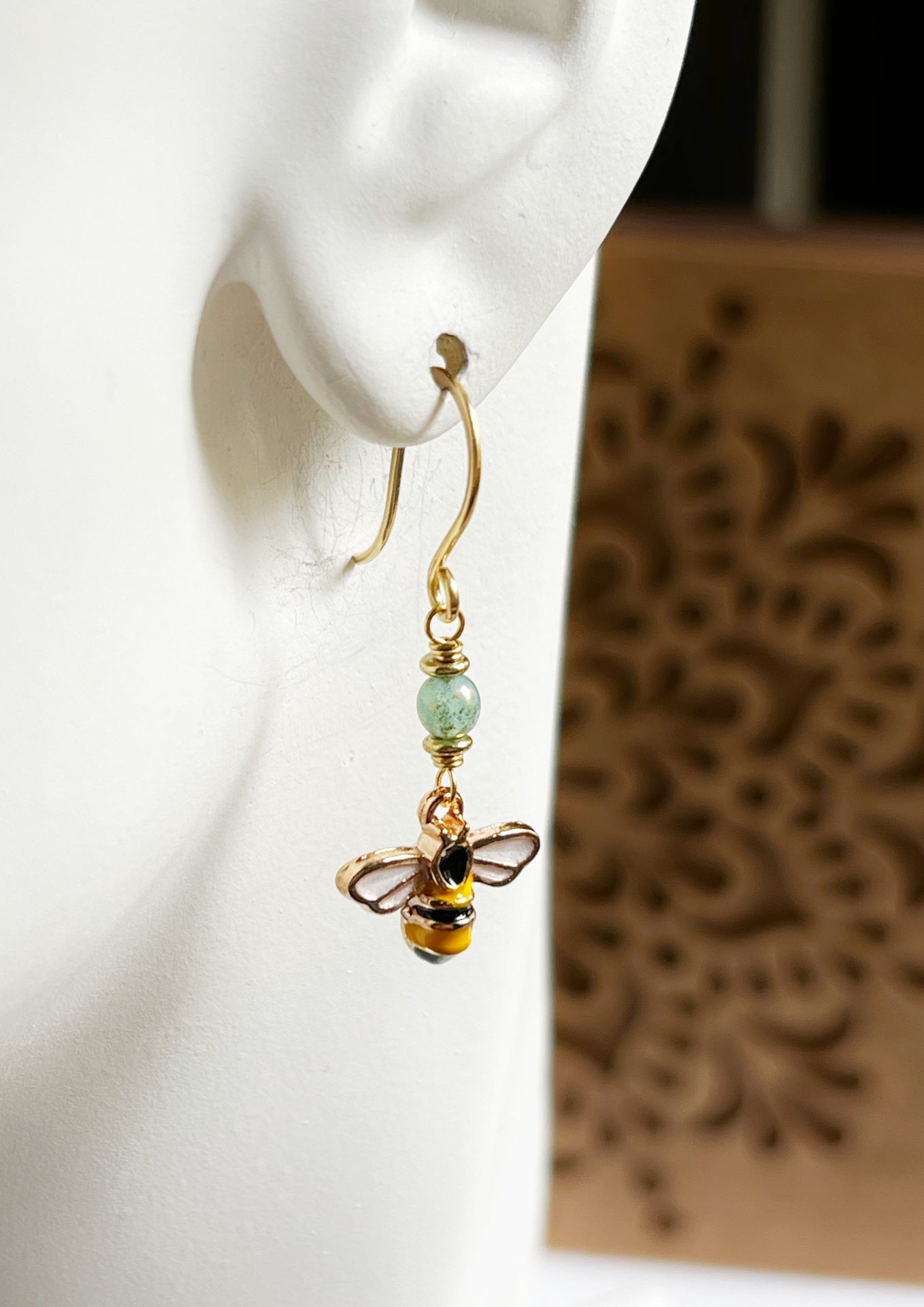 HoneyBead - Bee Happy Earrings