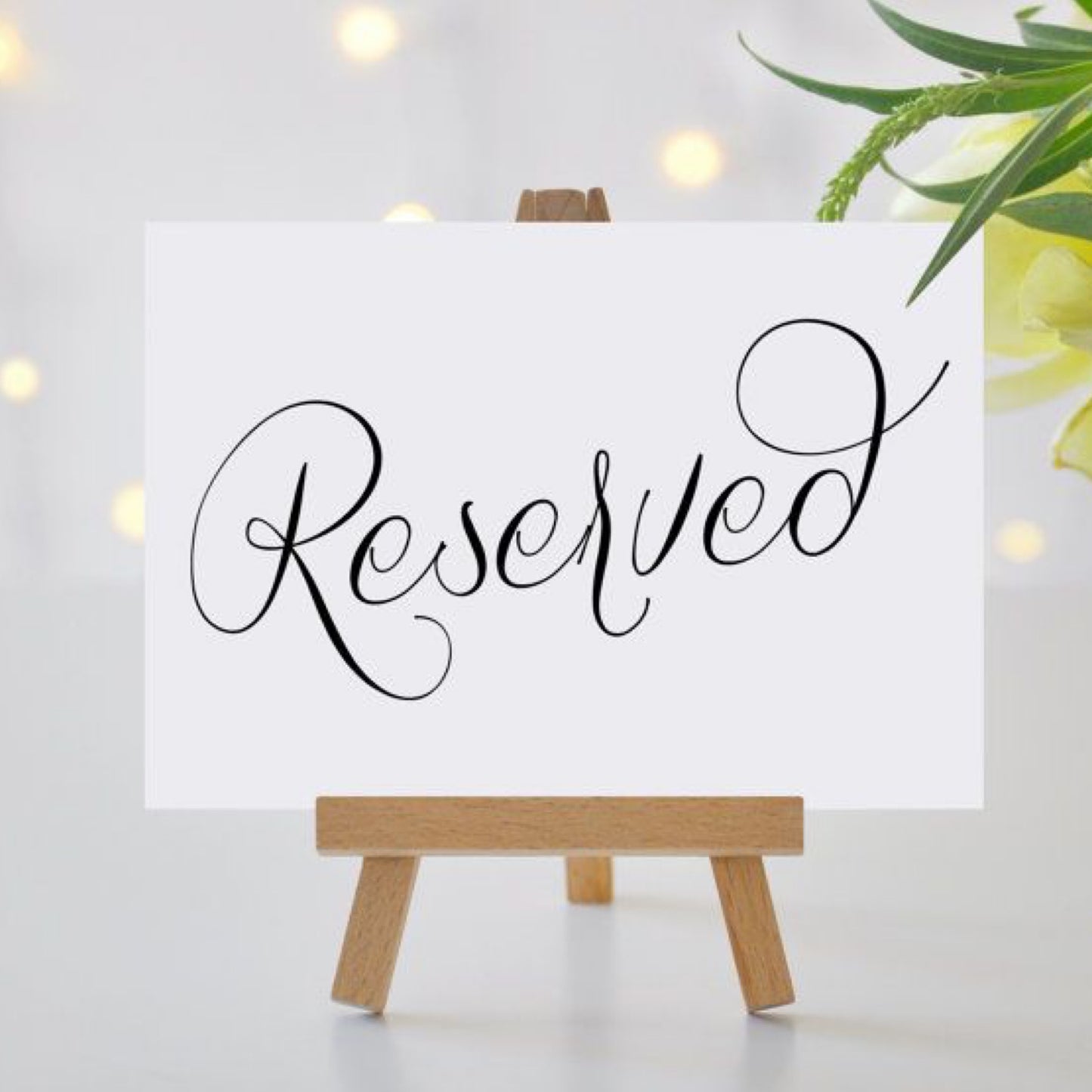 Reserved for Meg