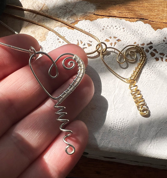 Wildflower lovers necklace