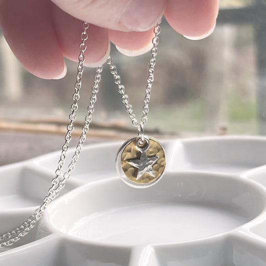 Starspot Necklace.  The Celestial Collection.