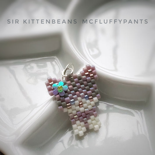 Sir Kittenbeans McFluffypants kitty (pendant only)