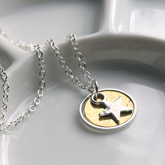 Starspot Necklace.  The Celestial Collection.