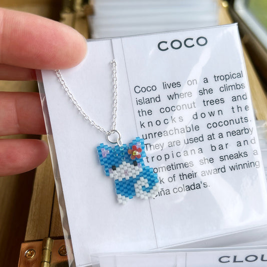 Coco kitty cat necklace