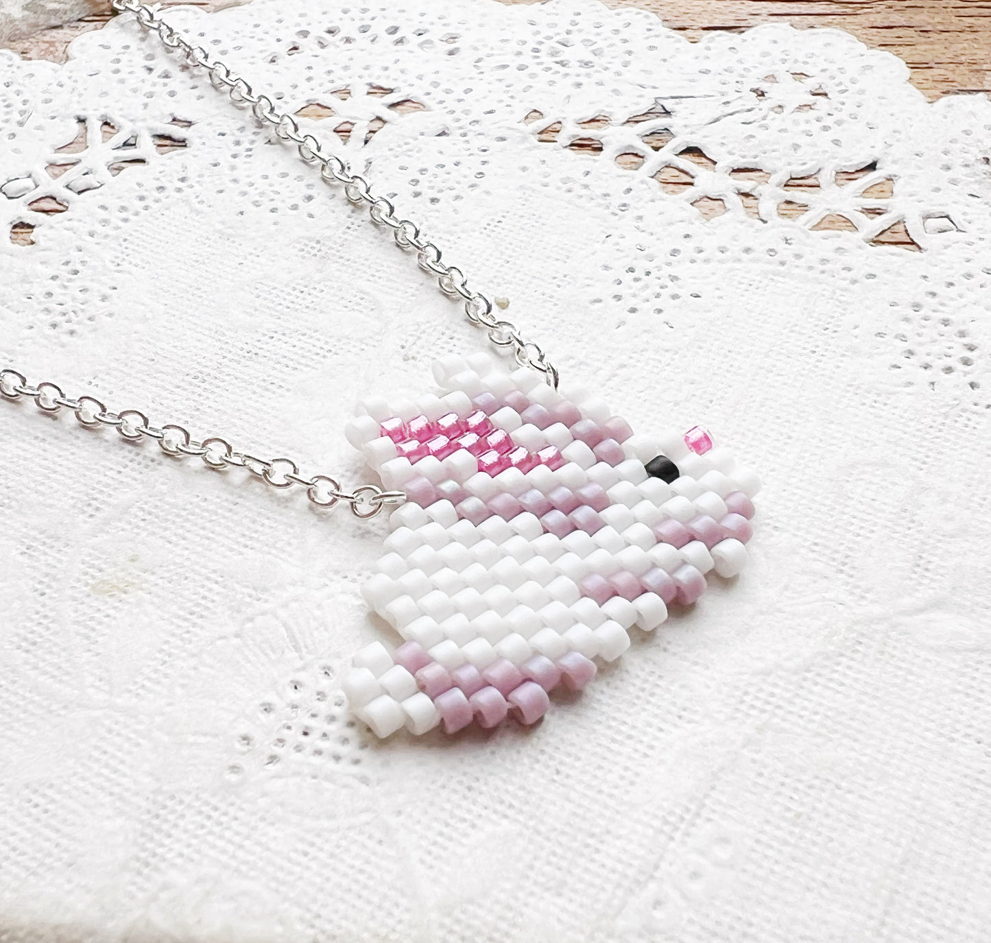 Bunny rabbit necklace