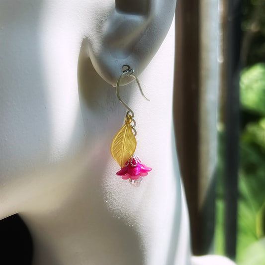 Clearance flower earrings (summer blossom)