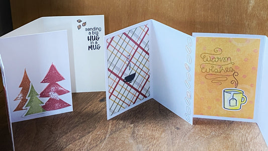 Mini cards (autumn and cafe)