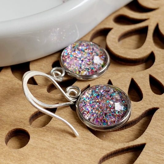 The Morgan Earrings. Sterling silver or brass hooks - Glitter4Good