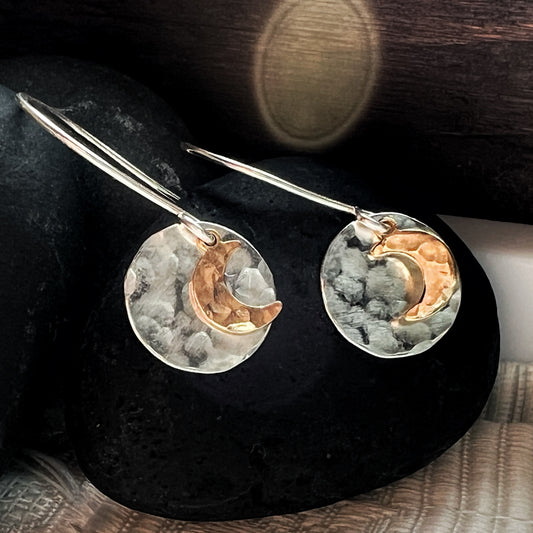Moonglow  Earrings.  The Celestial Collection.
