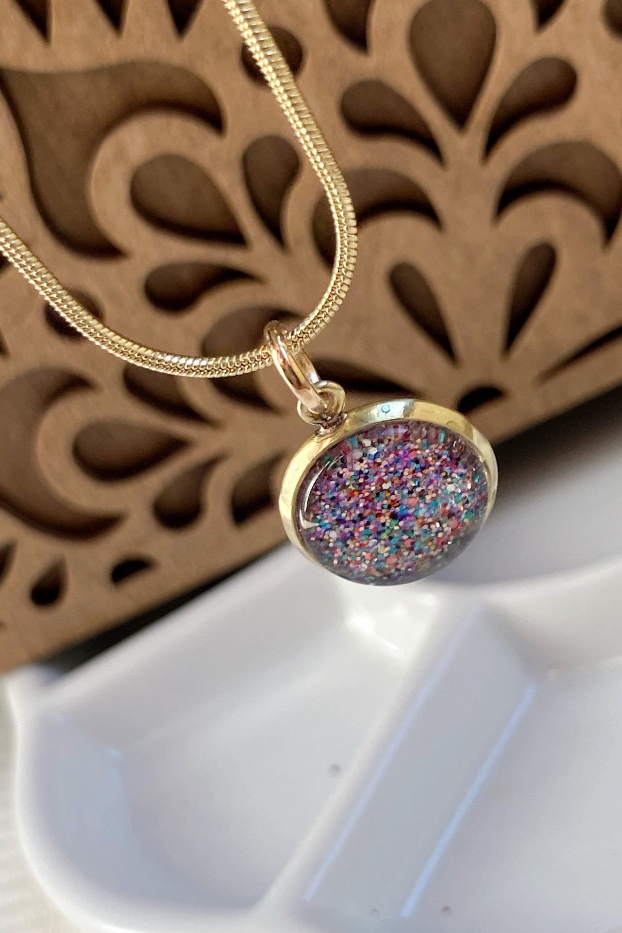 The Dena Unicorn Necklace (silver or gold chain) - Glitter4Good