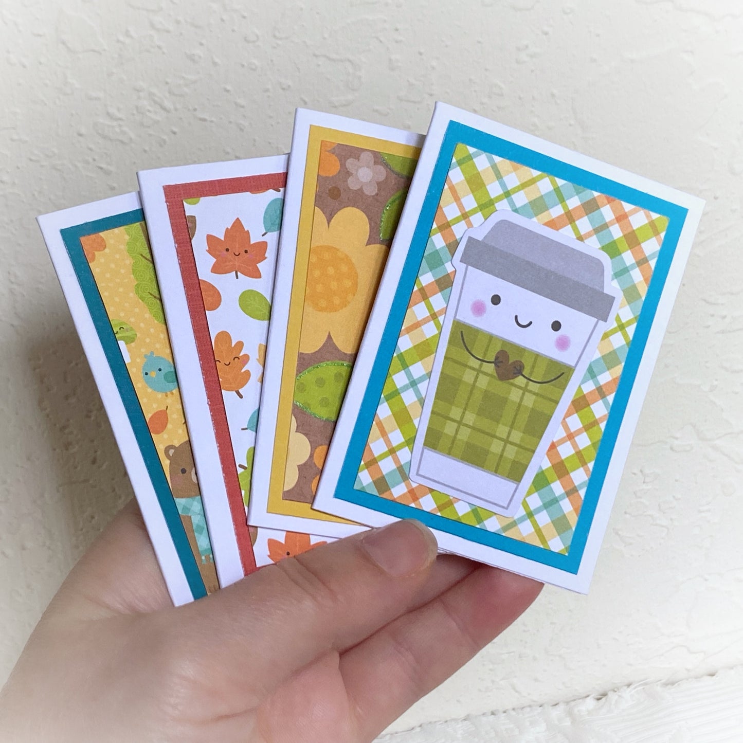Mini cards (warm autumn)